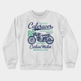 Classic Cafe Racer Crewneck Sweatshirt